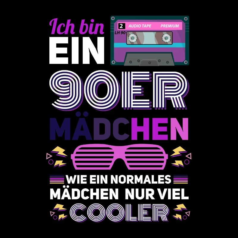 90er Mädchen Retro 90er Jahre Geschenk