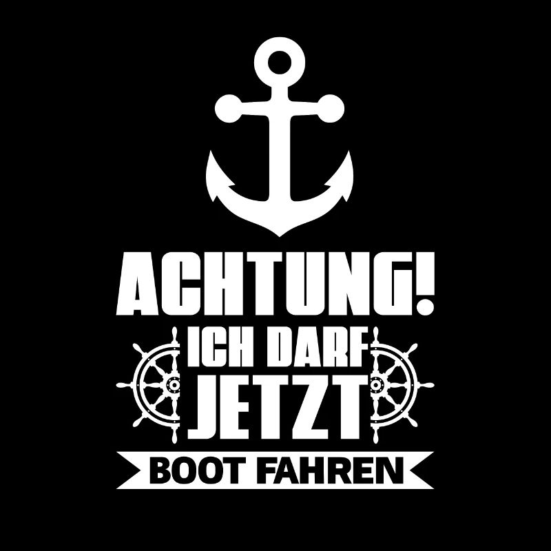 Boot Bootsführerschein Bootsführer Geschenk