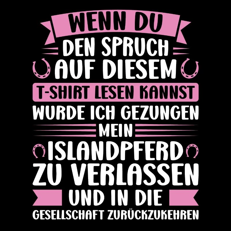 Islandpferd Isländer Reiten Geschenk