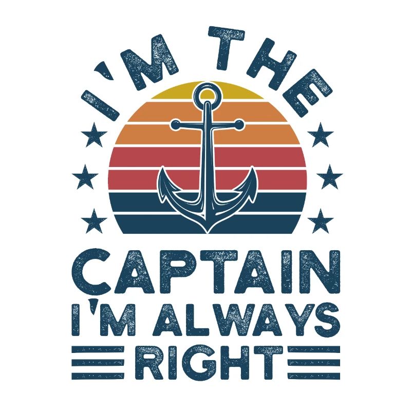 Captain Captains Boating Gift