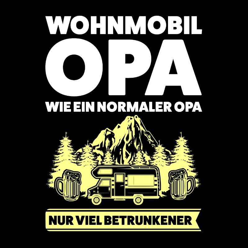 Camper Opa Wohnmobil Geschenk