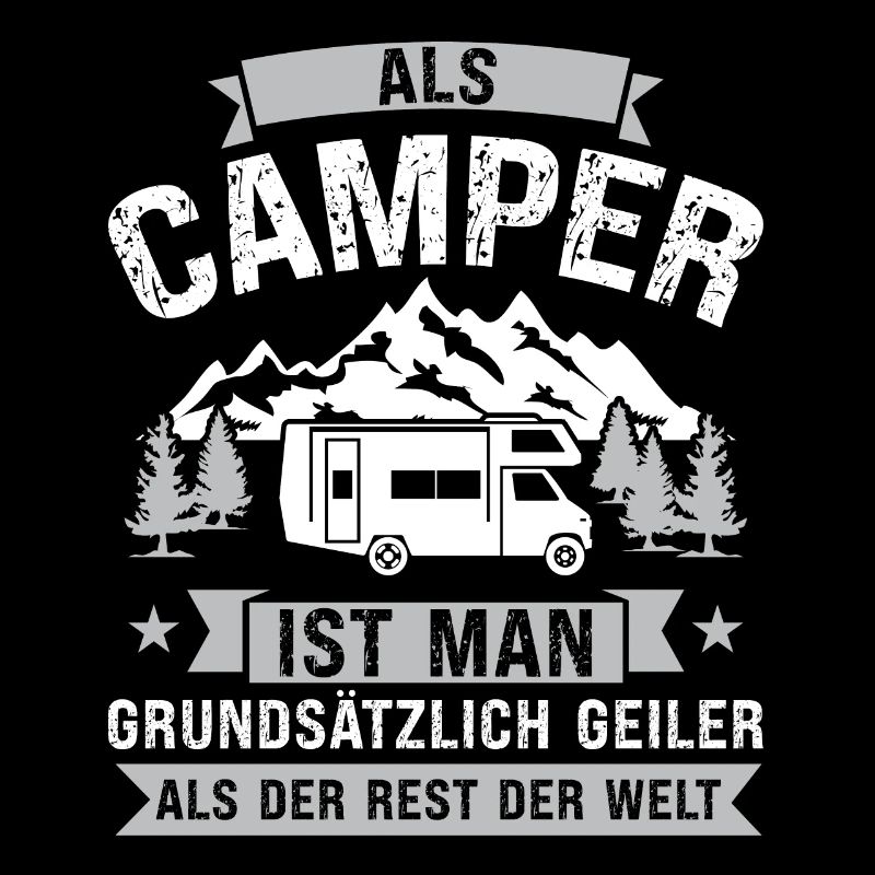 Campen camper Wanderung Geschenk