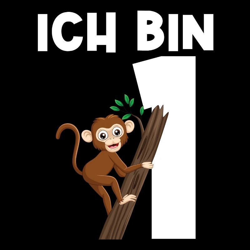 1.Geburtstag Affe Geburtstagsparty Geschenk