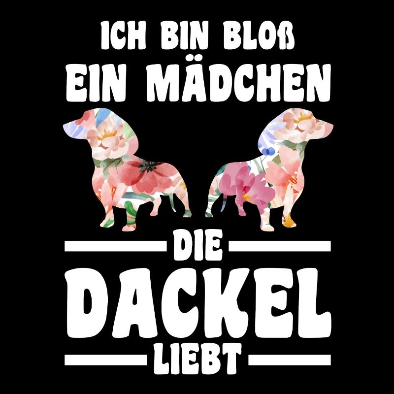 Dackel Mädchen Dackel Besitzerin Geschenk
