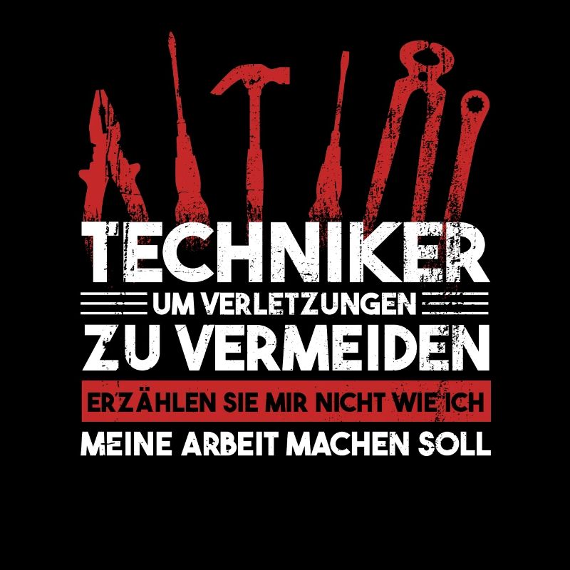 Techniker Beruf Fachmann Technik Geschenk