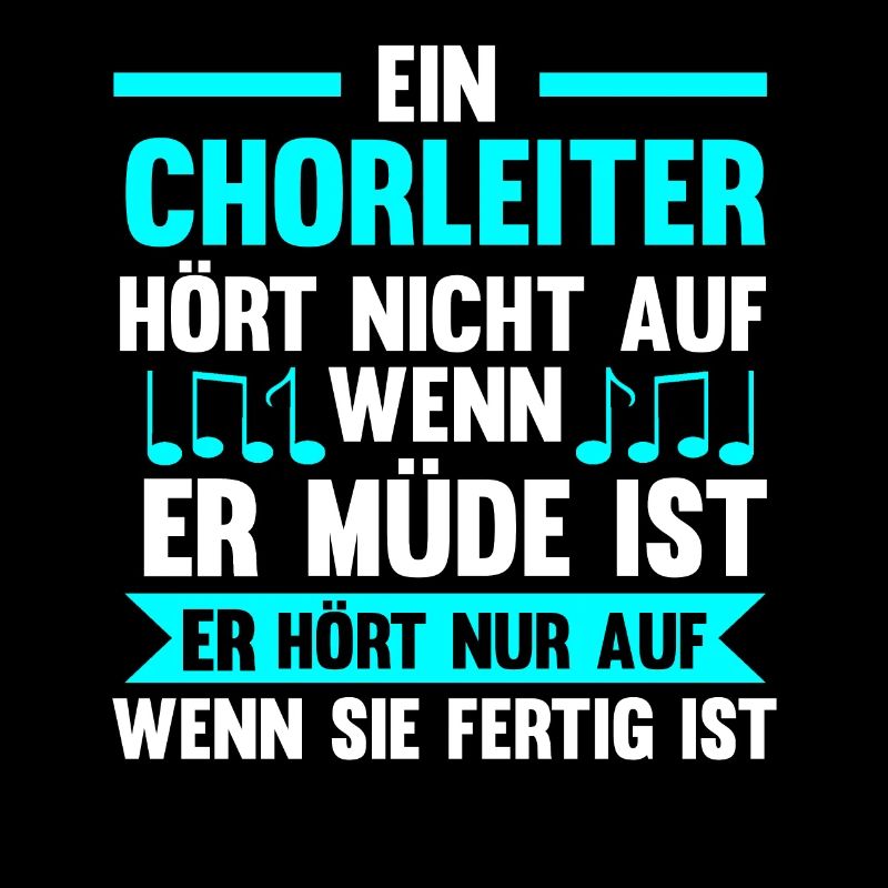 Chorleiter Beruf Chorleitung Geschenk