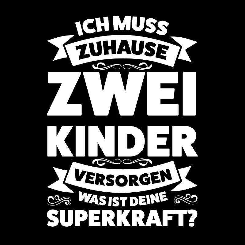 Eltern 2 Kinder Mama von 2 Kindern Geschenk