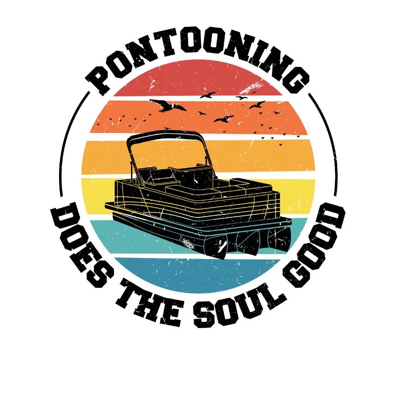 Ponton Pontonierboot Geschenk