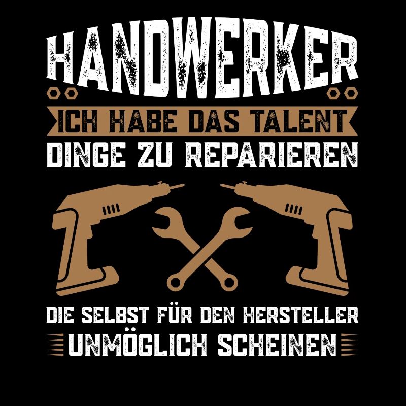 Handwerker Beruf Handwerk Geschenk