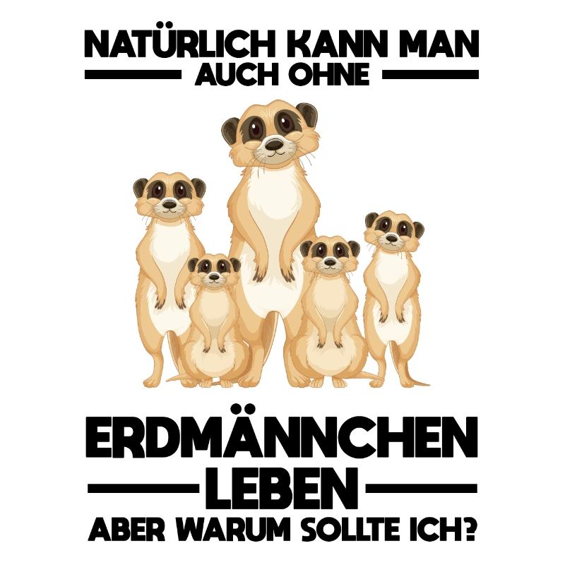 Tiere Erdmännchen Erdmännchene Geschenk