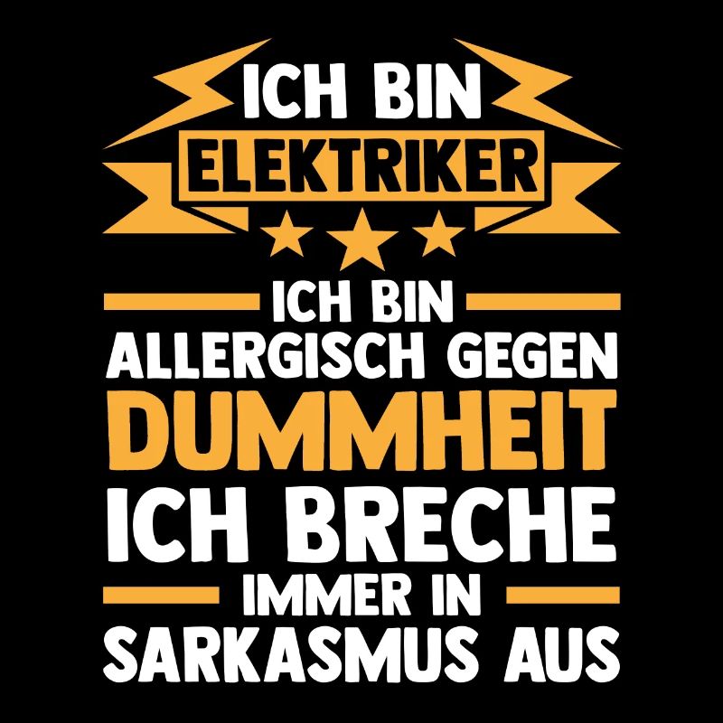 Elektriker Beruf Elektroarbeiter Geschenk