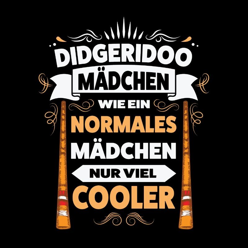 Didgeridoo Mädchen Didgeridoo Mädchen Geschenk