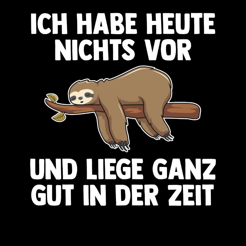 Faultier Faul Sarkasmus Geschenk