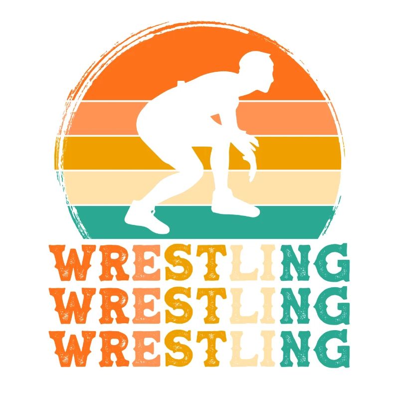 wrestl Retro-Design wrestl Geschenk