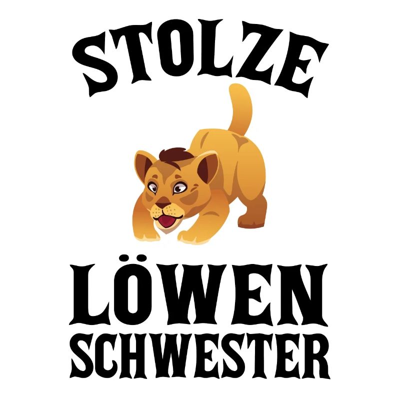 schwester Löwe Bruder Geschenk