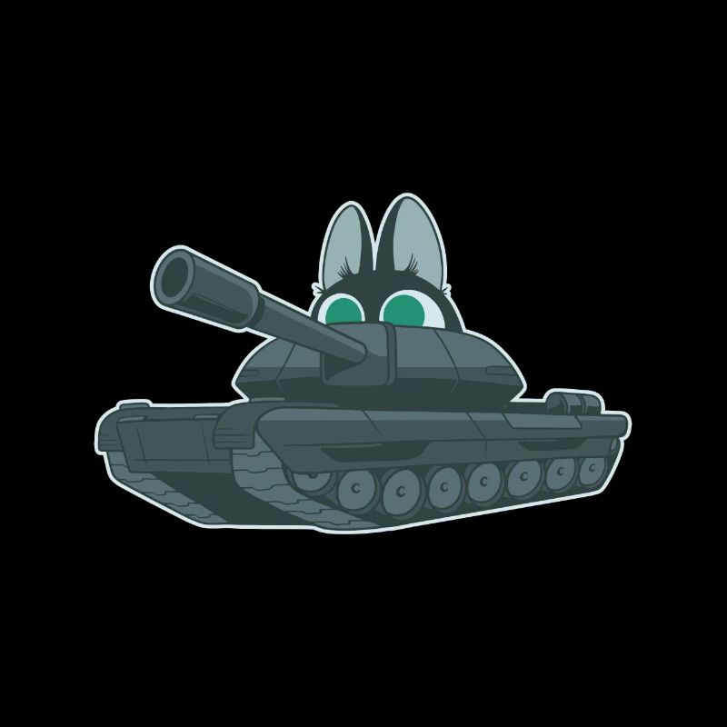 Panzer Katze Funny