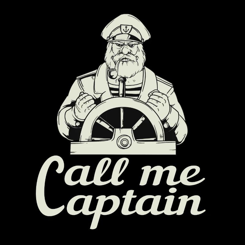 Call Me Captain design for a captain