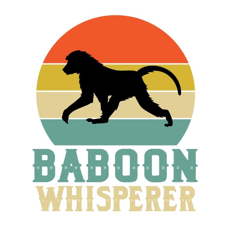 Baboon Whisperer Monkey Gift