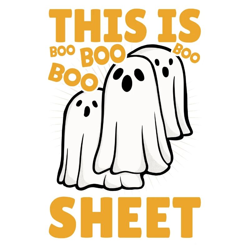 C’est boo sheet Halloween