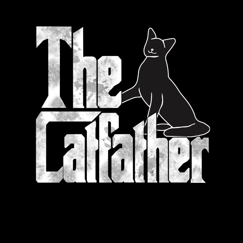 Cat Dad The Catfather Crazy Cat Father Kitty Daddy