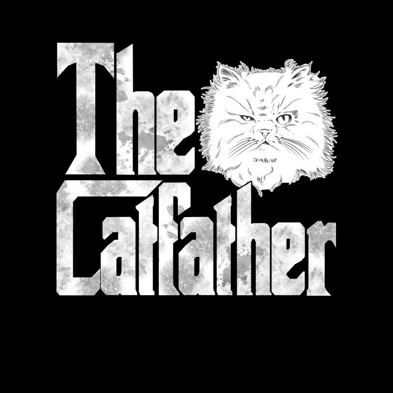 Cat Dad The Catfather Crazy Cat Father Kitty Daddy