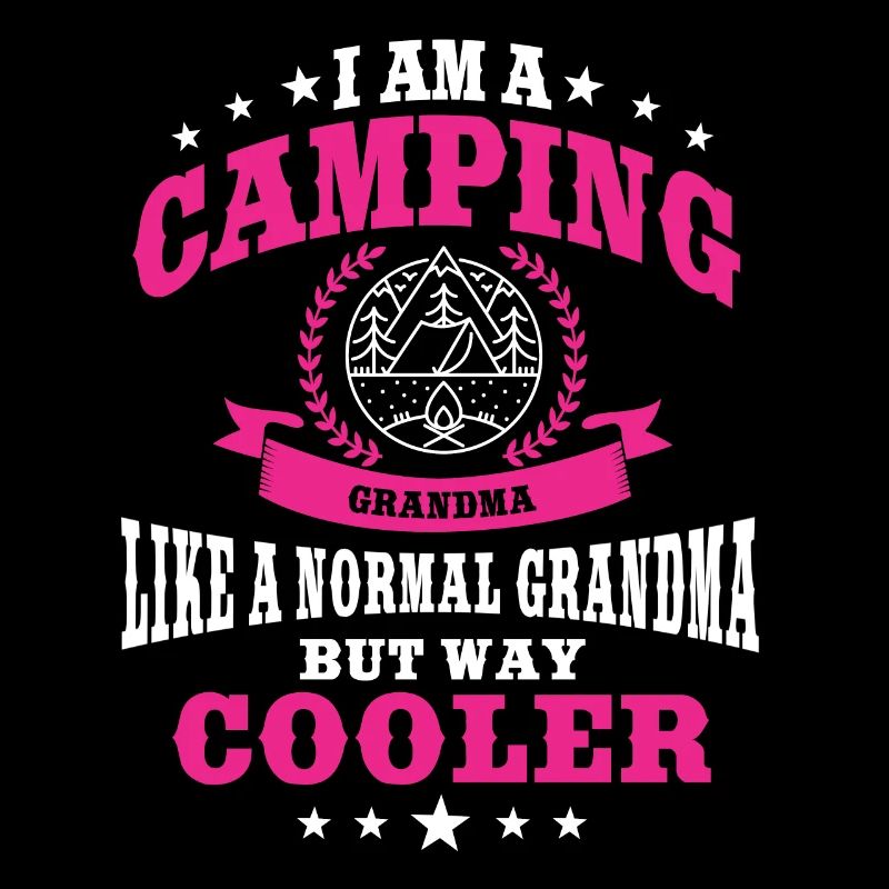 Drôle de camping grand-mère