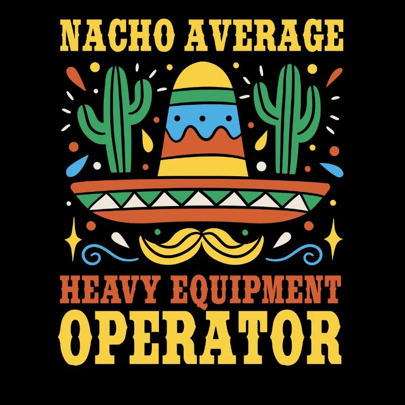 Opérateur de machine lourde Cinco de Mayo