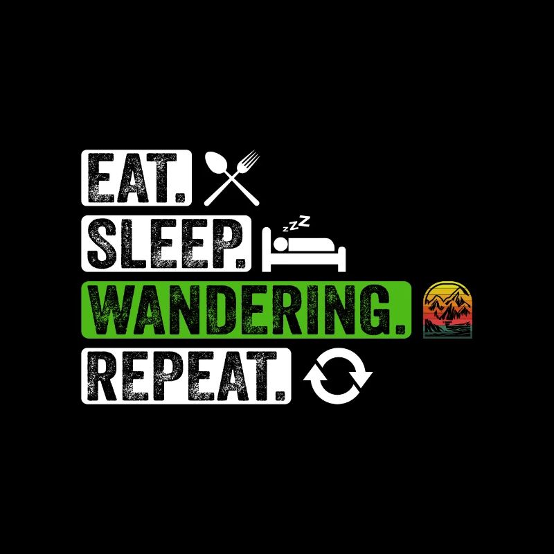 Manger Dormir Errance Répéter