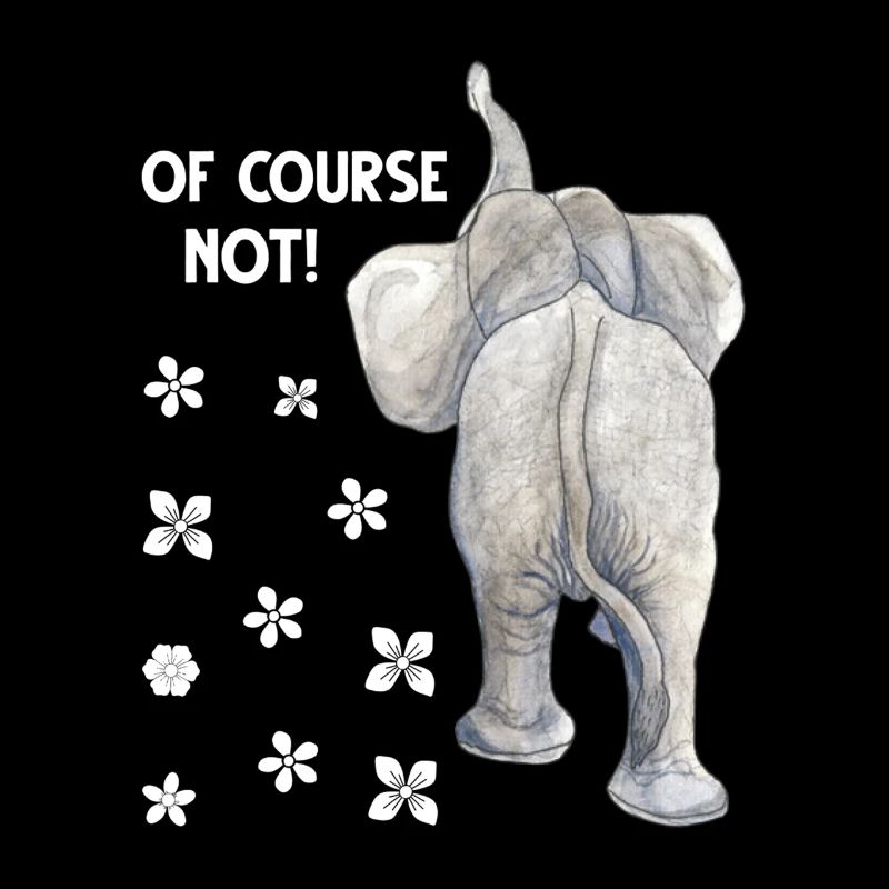 Bien sûr pas de discussion éléphant tarö proboscis