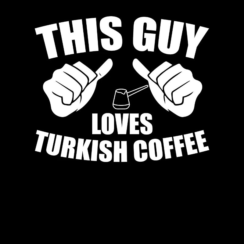 Ce gars aime le café turc