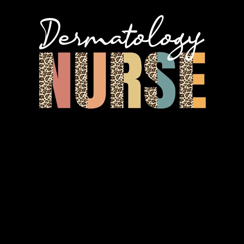 Dermatology Nurse Leopard Pattern