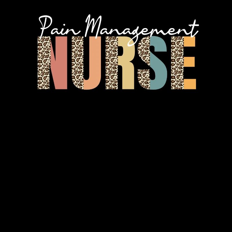 Pain Therapy Nurse Leopard Pattern