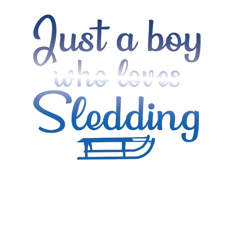 Conception de Sledding Boys