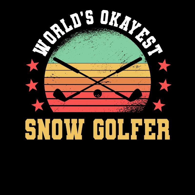Funny Snow Golf Gift