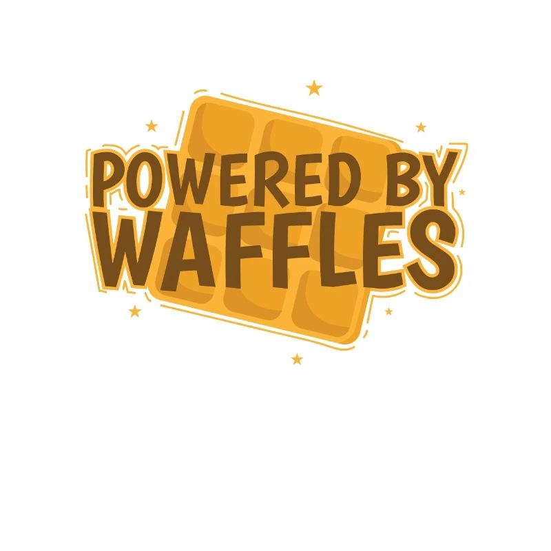 Powered by Waffles Dough Pastry Snack
