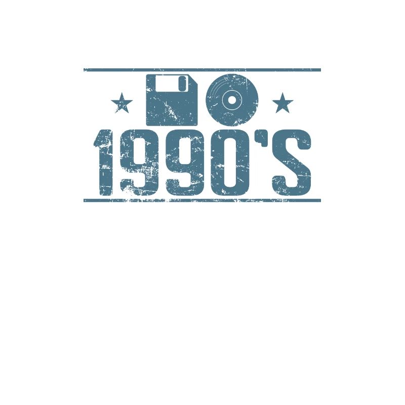 Floppy disk and CD 1990's retro memory module