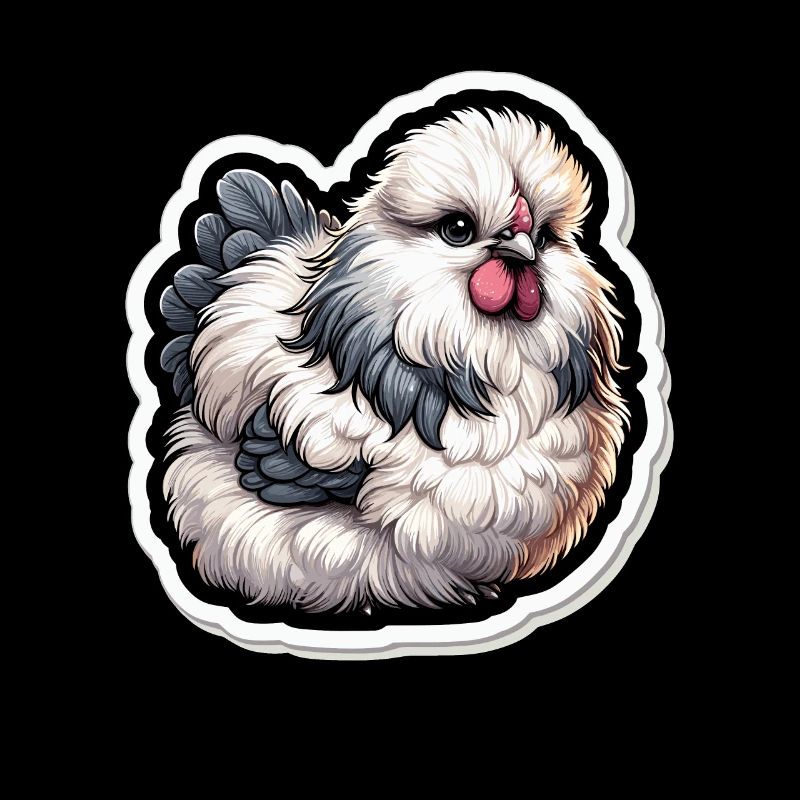 Silkie Chicken Fluffy Chicken Silkies