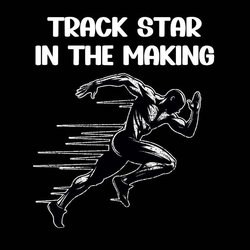 Bahnläufer Sprinter Sprint 100m Sprinter