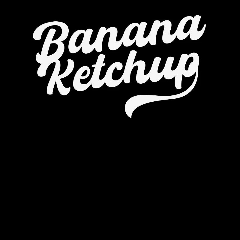 Conception de ketchup à la banane