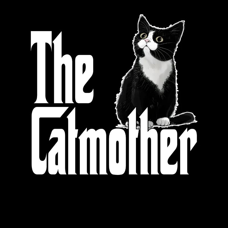 Katze Mutter La Catmother Chat Crazy Maman Maman