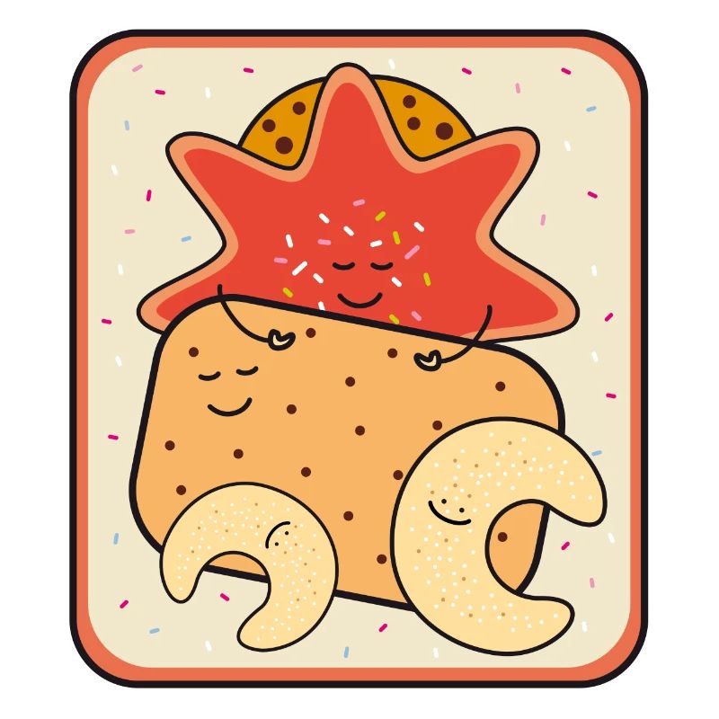 Boîte de biscuits de Noël