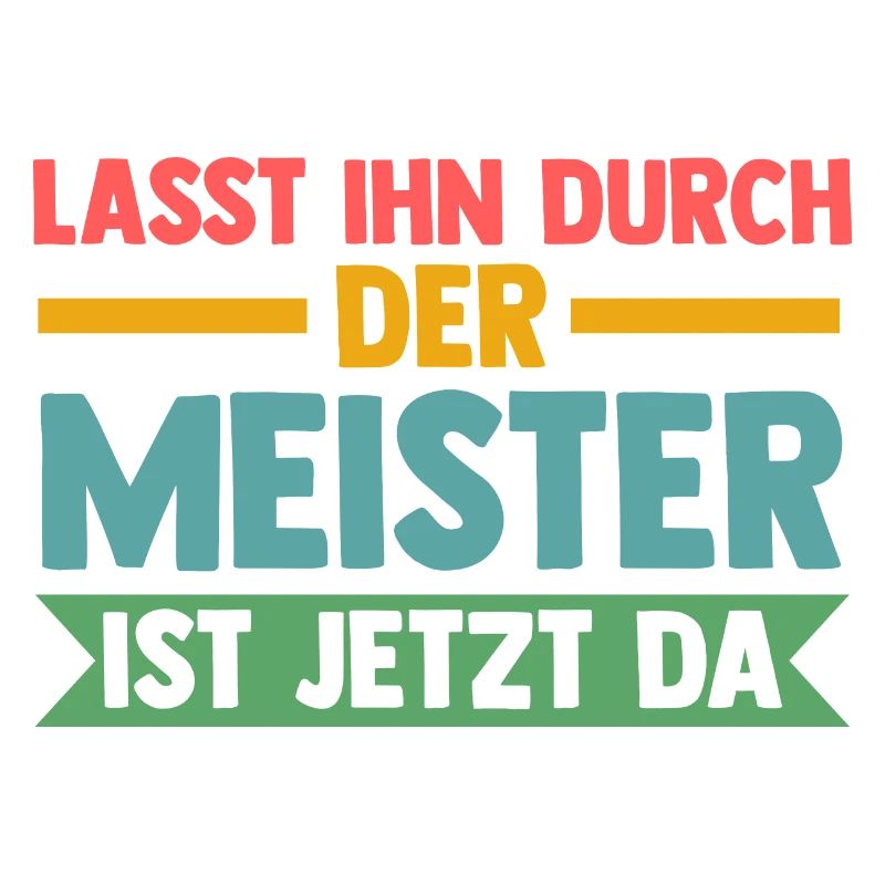 Meister Prüfung Handwerker Geschenk