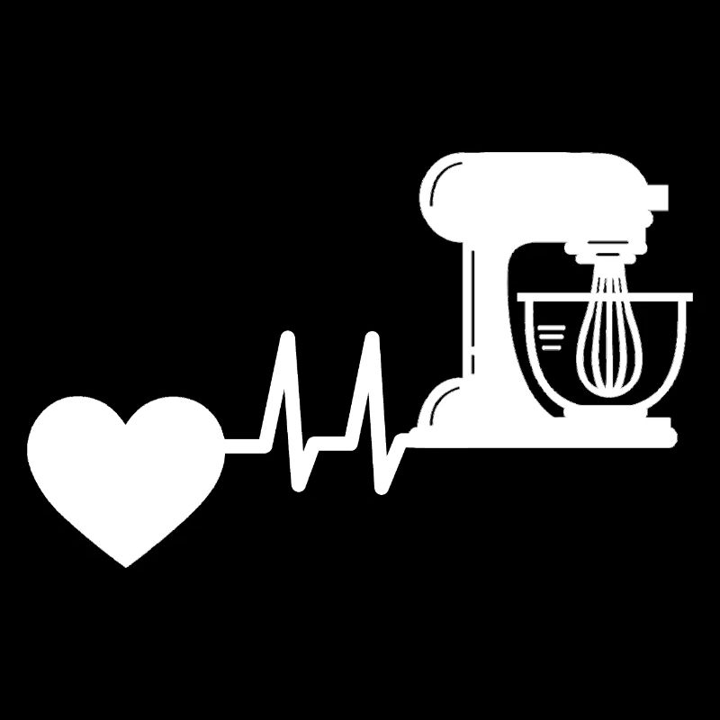 Baker Baking Heartbeat Bakery Hobby Confectioner