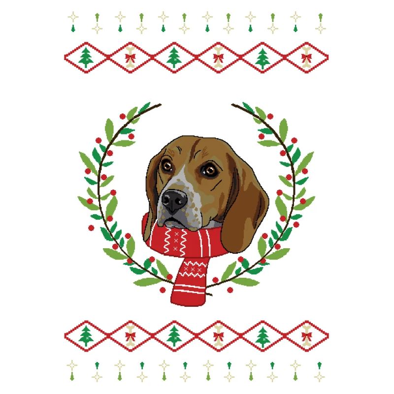 Cadeau de pull de Noël laid Beagle