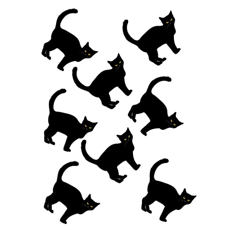 Black Pattern Cat