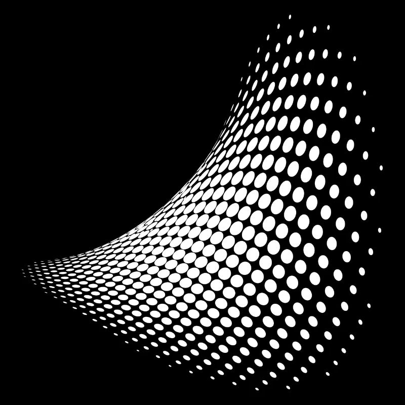 Cadeau de géométrie de formes d'illusion d'optique
