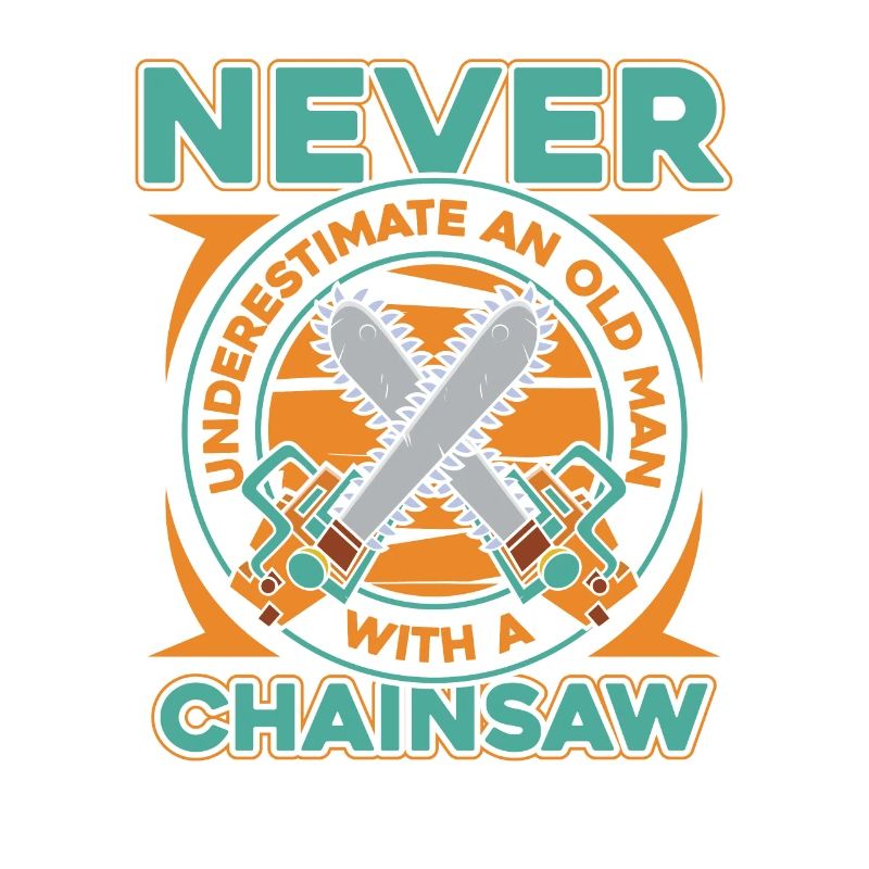 Lumberjack Whale Worker Chainsaw Axe