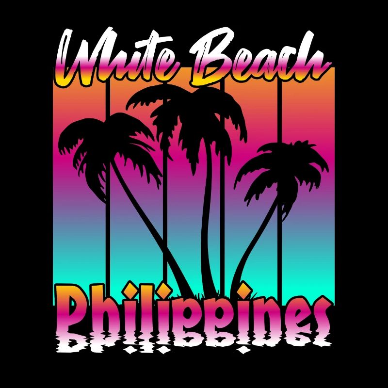 Vintage White Beach Philippines