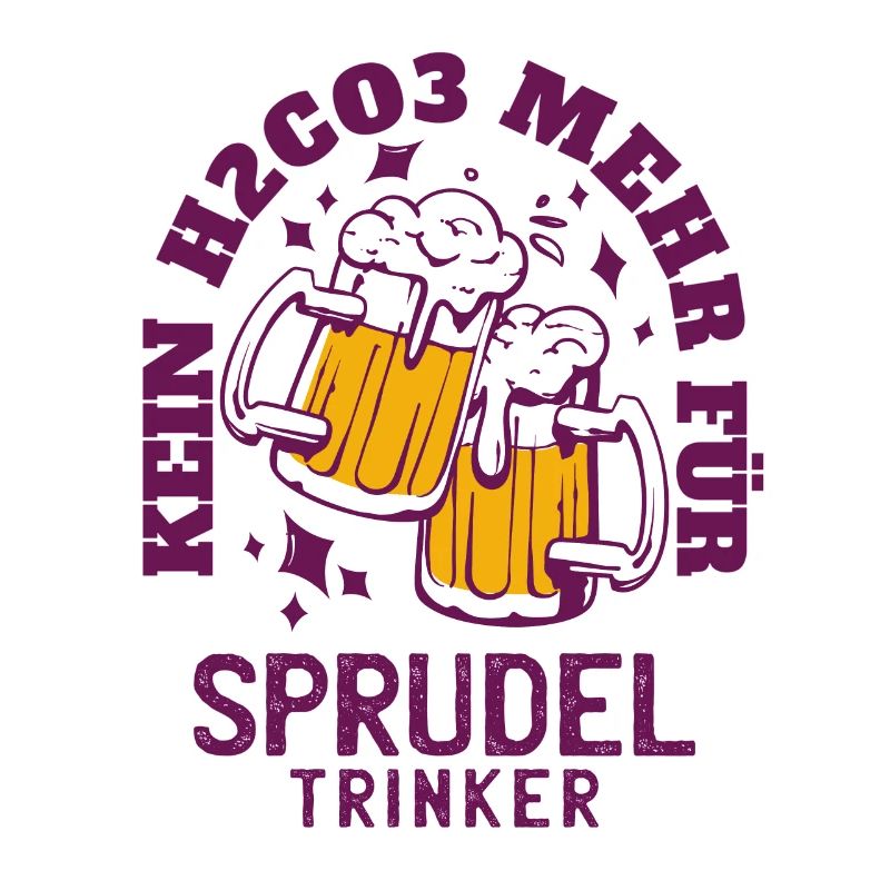 No more H2CO3 for bubble drinkers beer saying