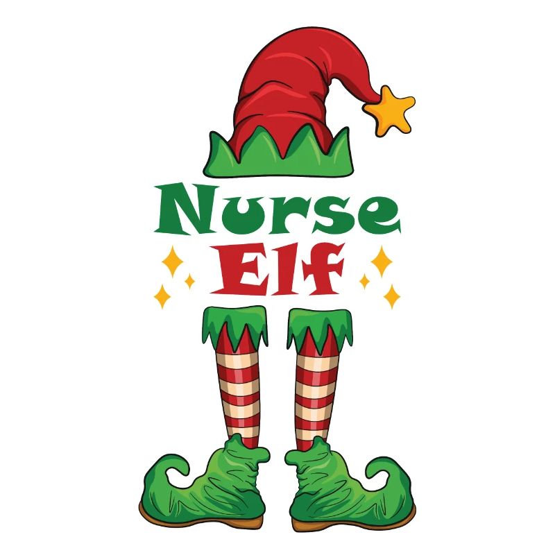 Nurse Elf Krankenschwester Elfenkostüm